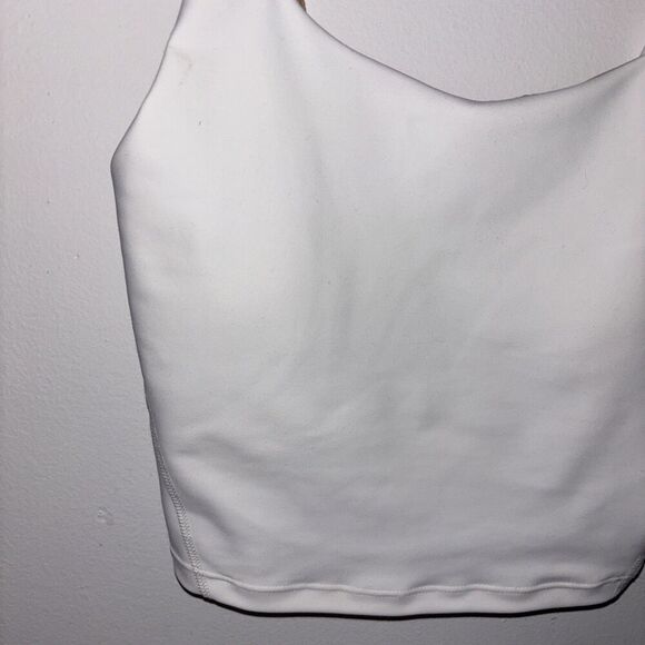 Old Navy Women’s Light Support PowerSoft Go Dry Longline Sports Bra White XS NWT - Picture 4 of 15
